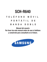Samsung SCH-R640 Manual de usuario