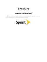 Samsung SPH-M370 Sprint Manual de usuario