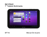SKYTEX Skypad 716 Manual de usuario