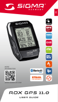 SIGMA SPORT ROX GPS 11.0 El manual del propietario