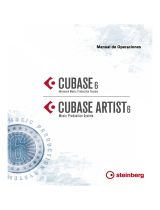 Steinberg Cubase Artist 6.0 Manual de usuario