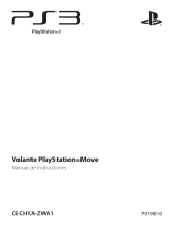 Sony PS3 Volante PlayStation Move CECHYA-ZWA1 Manual de usuario