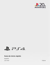Sony PS4 CUH-1116A 20th Anniversary Manual de usuario