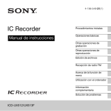 Sony ICD UX512 Manual de usuario