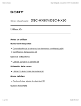 Sony Cyber Shot DSC-HX90V Manual de usuario