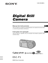 Sony Cyber Shot DSC-P1 Manual de usuario