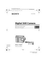 Sony Mavica MVC-FD87 Manual de usuario