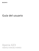 Sony Xperia XZ 3 Manual de usuario