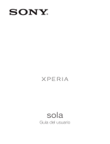 Sony Xperia Sola Manual de usuario