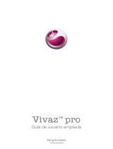 Sony Vivaz Pro Manual de usuario