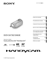 Sony DCR-SX83E Guía del usuario
