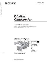 Sony DSR-PD170P Manual de usuario