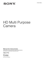 Sony HXC-P70 Manual de usuario