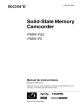 Sony PMW-F5 Manual de usuario