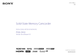 Sony PXW-Z450 v4.0 Manual de usuario