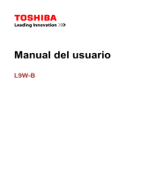 Toshiba L9W-B Manual de usuario