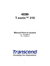 Transcend T Sonic 310 El manual del propietario