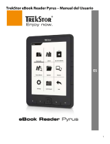 Trekstor eBook Reader Pyrus® Manual de usuario