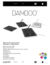 Wacom Bamboo Touch Manual de usuario