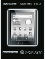 Woxter 85 Manual de usuario