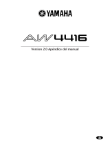 Yamaha AW 4416 Manual de usuario