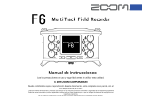 Zoom F6 Manual de usuario