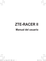 ZTE Racer II Manual de usuario