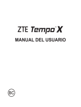 ZTE Tempo X Manual de usuario