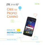 ZTE ZFive G LTE El manual del propietario