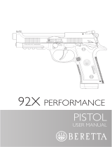 Beretta 92X PERFORMANCE El manual del propietario