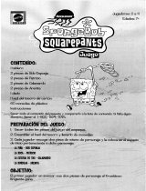 Mattel Nickelodeon Spongebob Squarepants Board Game Instrucciones de operación