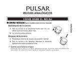 Pulsar W650 Instrucciones de operación