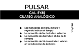 Pulsar 5Y85 Instrucciones de operación
