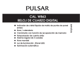Pulsar W863 Instrucciones de operación