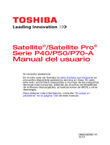 Toshiba P40-ASP4204SL Guía del usuario