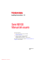 Toshiba NB 105-SP2801R Guía del usuario
