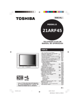 Toshiba 21ARF45 Guía del usuario