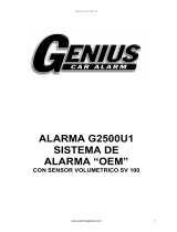 Genius Car AlarmAlarma Genius OEM G2500U1