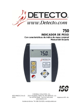Detecto Legacy 750 El manual del propietario