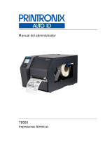 Printronix Auto ID T8000 / ODV-2D, ODV-1D Administrator's Manual