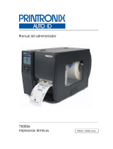 Printronix Auto ID T6000e Manual de usuario
