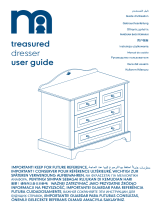 mothercare Treasured Dresser Guía del usuario