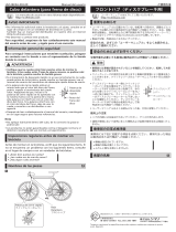 Shimano HB-TX505 Manual de usuario