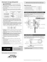Shimano CT-S500 Service Instructions