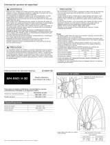 Shimano WH-S501-V-3D Service Instructions