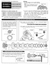 Shimano CS-HG90-8 Service Instructions