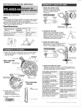 Shimano FD-A553 Service Instructions