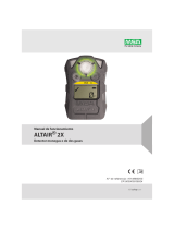 Altair 2X Gas Detector El manual del propietario