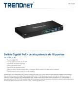 Trendnet RB-TPE-TG182F Ficha de datos