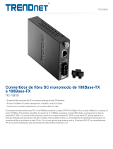 Trendnet TFC-110S100 Ficha de datos